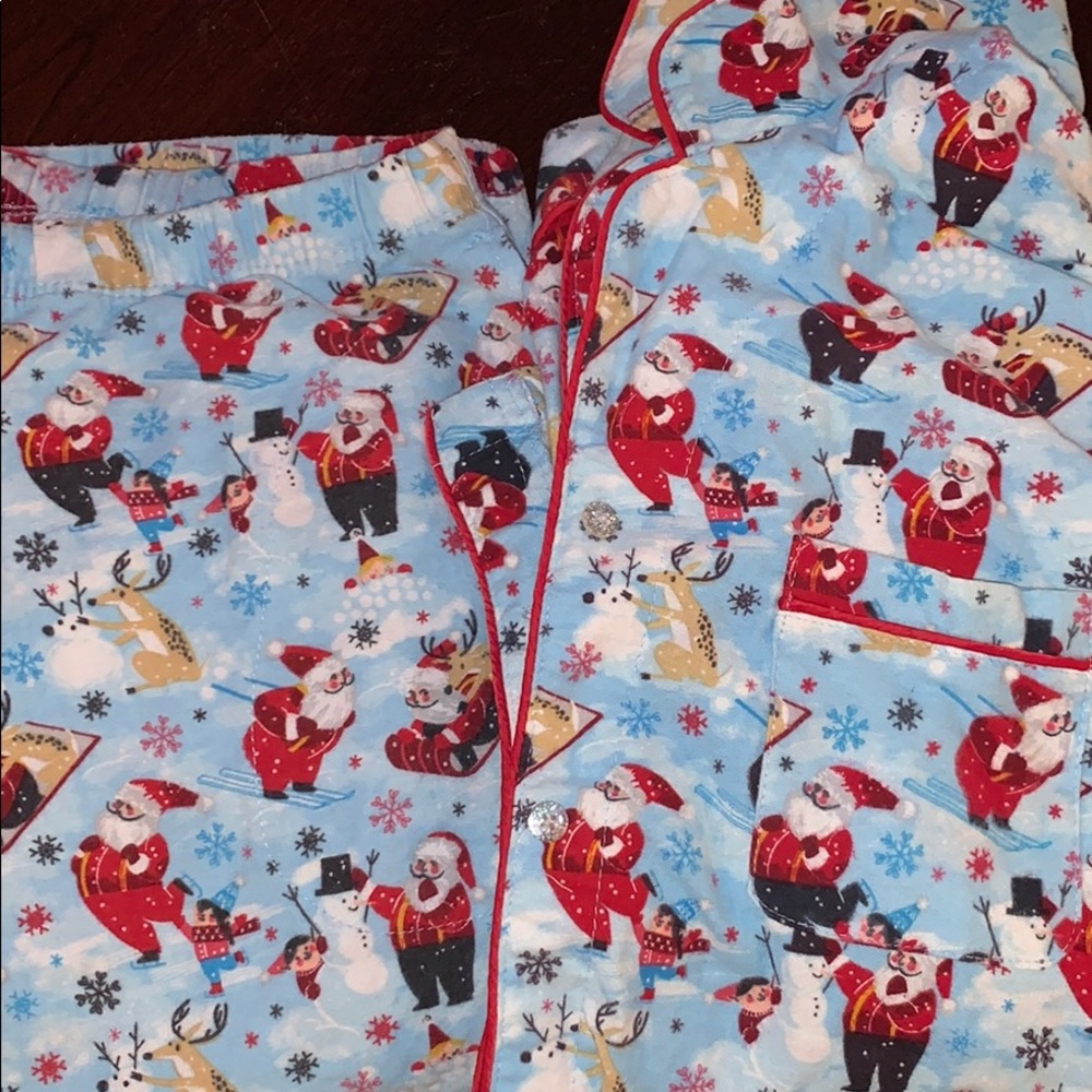 Santa Claus pajama set 2xl